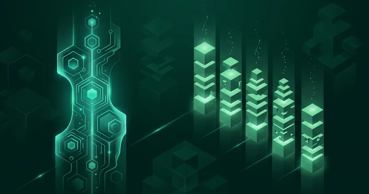 Side-by-side comparison of an AI learning app and traditional microlearning flashcards on mobile devices