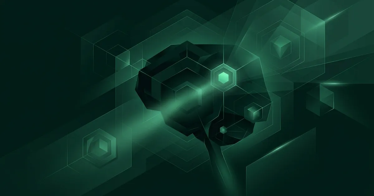 Illustration of a brain highlighting repeated patterns and the frequency illusion effect