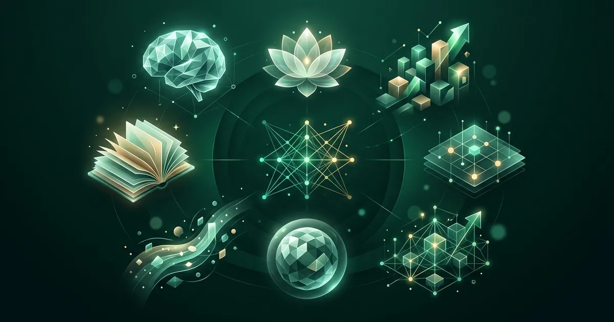 Hand replacing a social media app icon with a learning app on a phone home screen