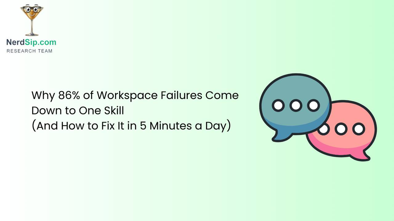 Why 86% of Workplace Failures Come Down to One Skill