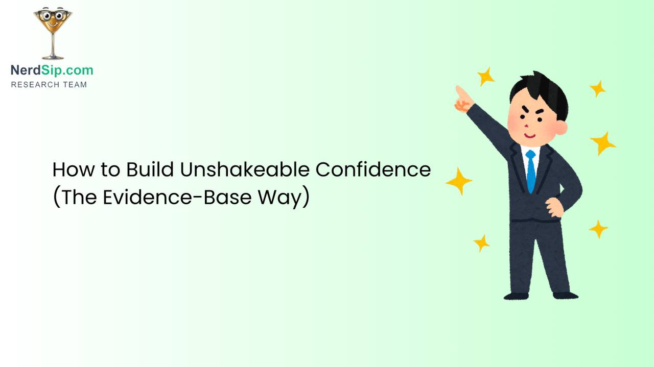 How to Build Unshakeable Confidence (The Evidence-Based Way)