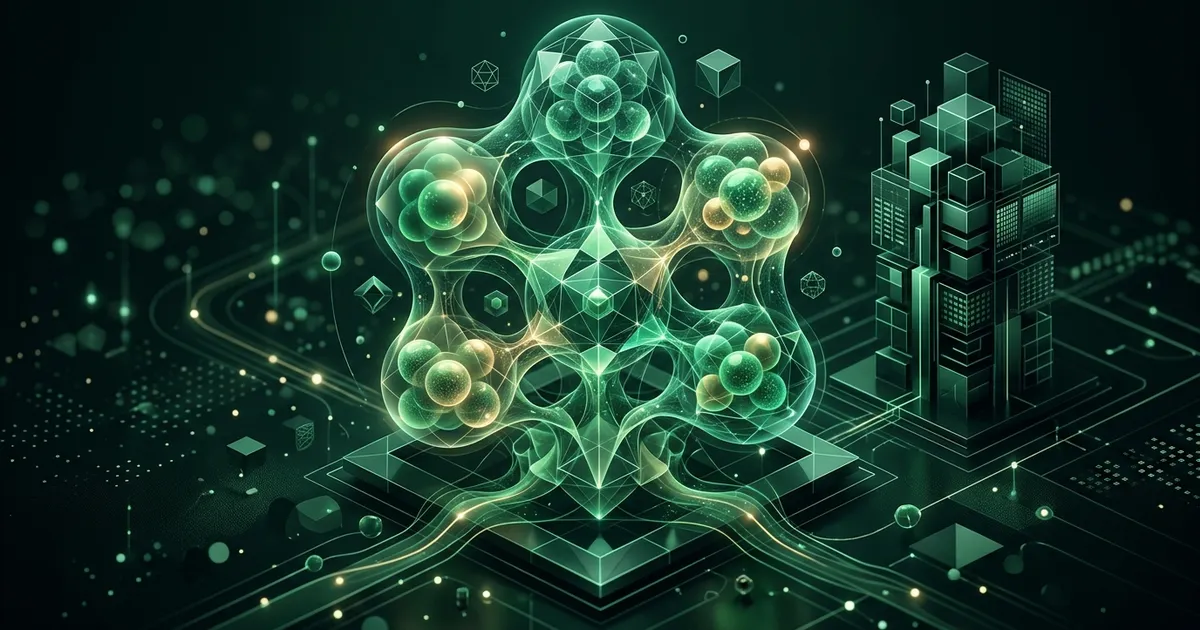 Abstract illustration of a brain with glowing neural pathways connecting emotional and rational centers, representing emotional intelligence