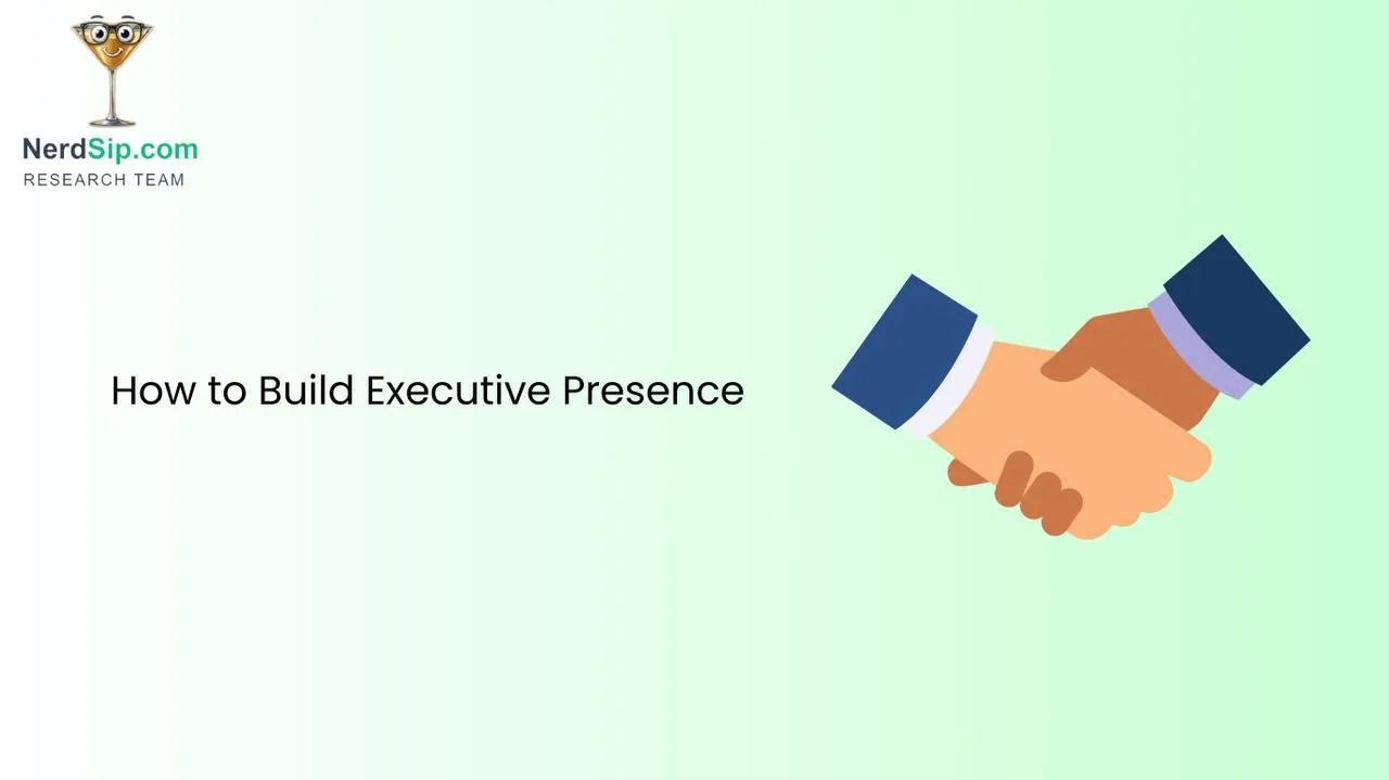 Confident professional standing at the front of a boardroom, commanding the attention of colleagues