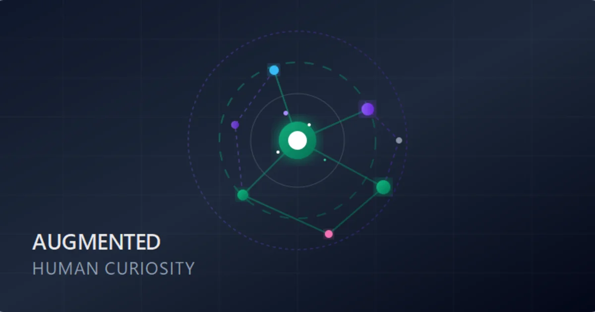 Person using an AI learning tool to explore fascinating topics, then confidently sharing them in conversation