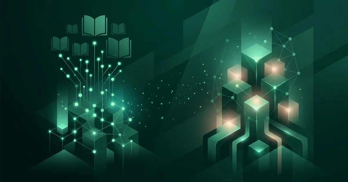 Side-by-side comparison of NerdSip and Blinkist app interfaces on two smartphones