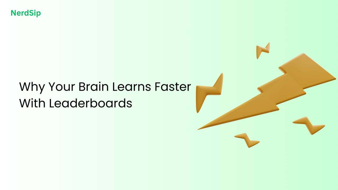 Brain learning with gamification and leaderboards