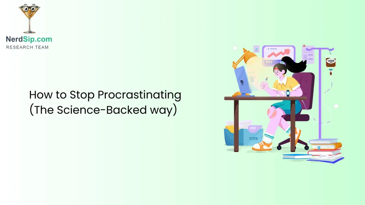 Person breaking through a wall of procrastination, transitioning from a frozen state to taking action