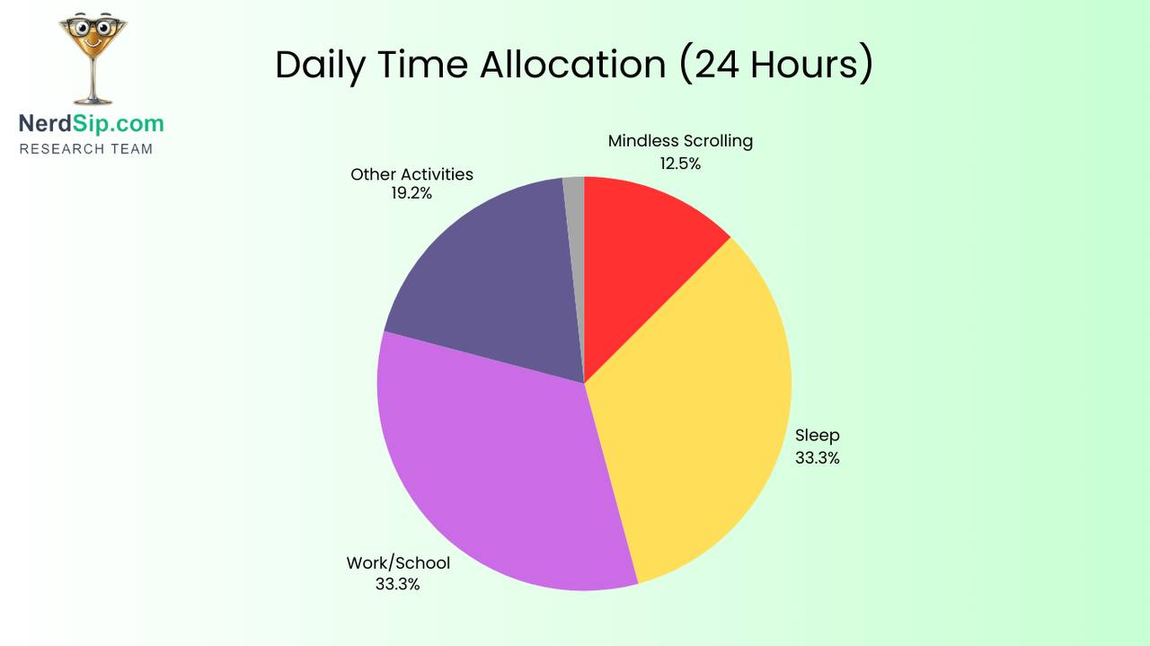 Dopamine loop of scrolling vs learning