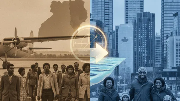 1972: Flucht aus Uganda nach Kanada
