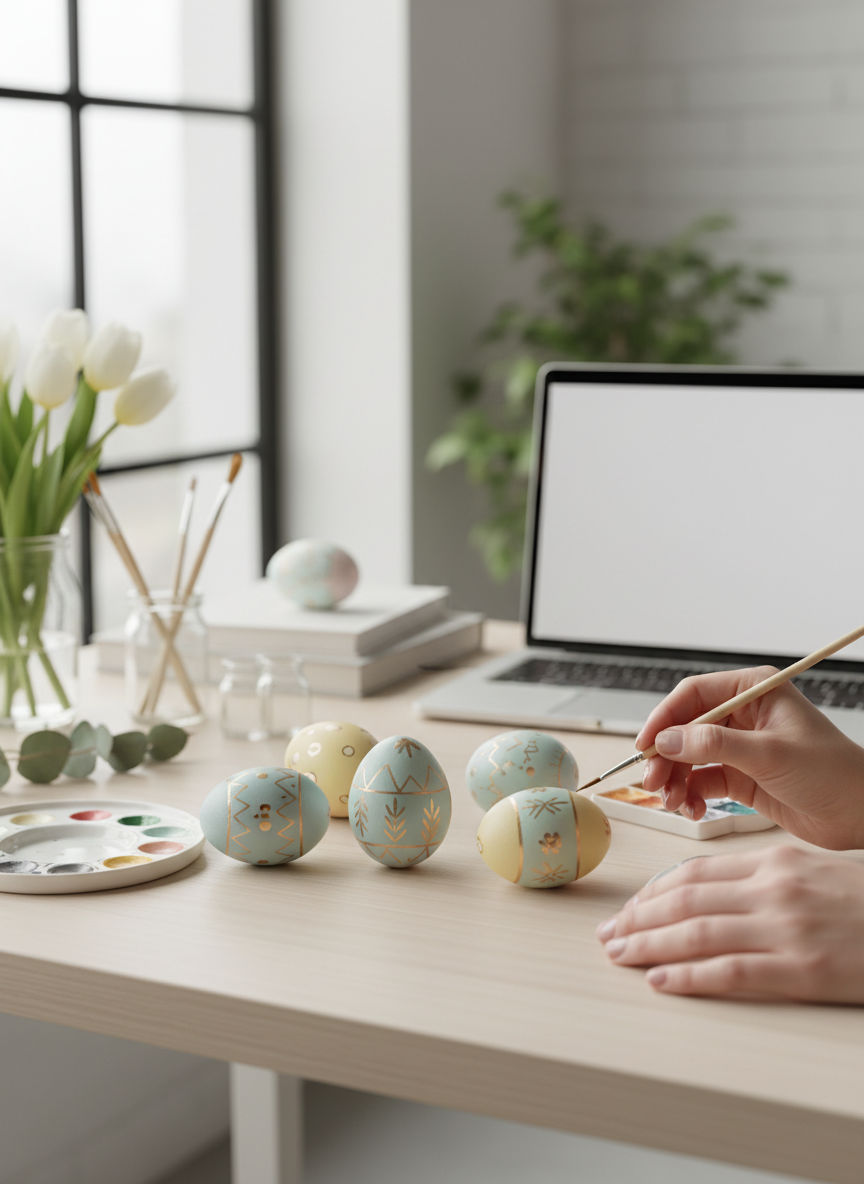 Eco-Chic Easter Eggs: Master Natural Dyeing & Decor