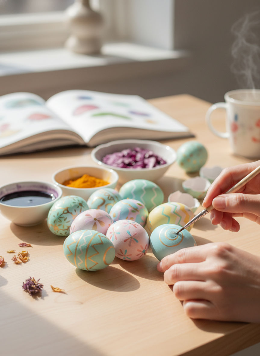 Eier-Kunst: Perfekte Farben für das Osternest