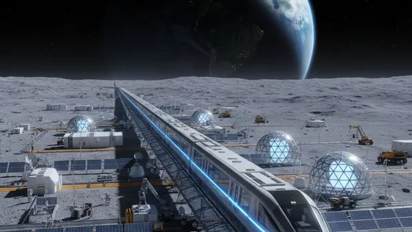Endstation Mond: Das DARPA-Schienennetz