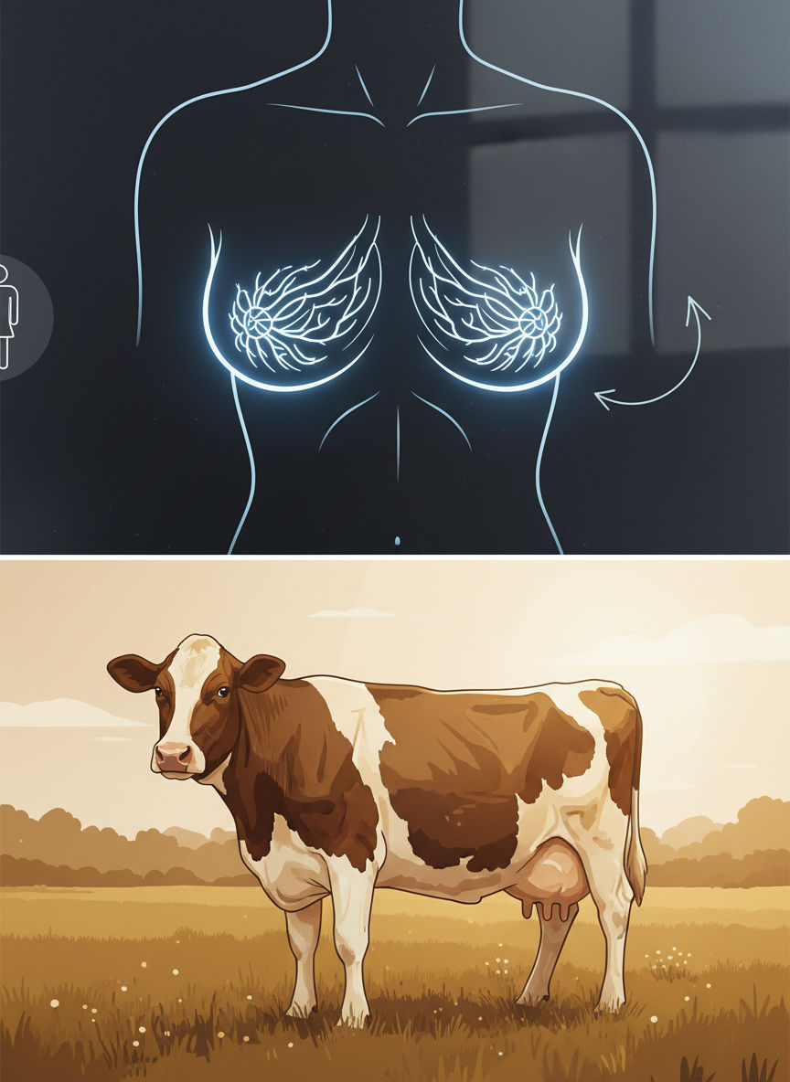 Evolutionary Math: Humans vs. Cows