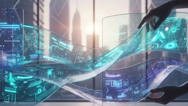 Fluid Screens: Die Zukunft ist biegsam