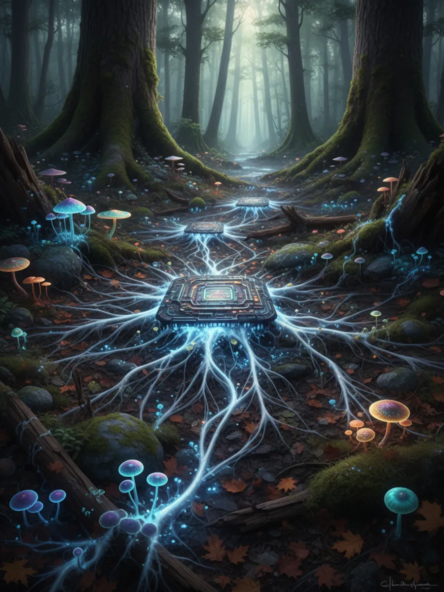 Fungal Networks: Earth's Internet