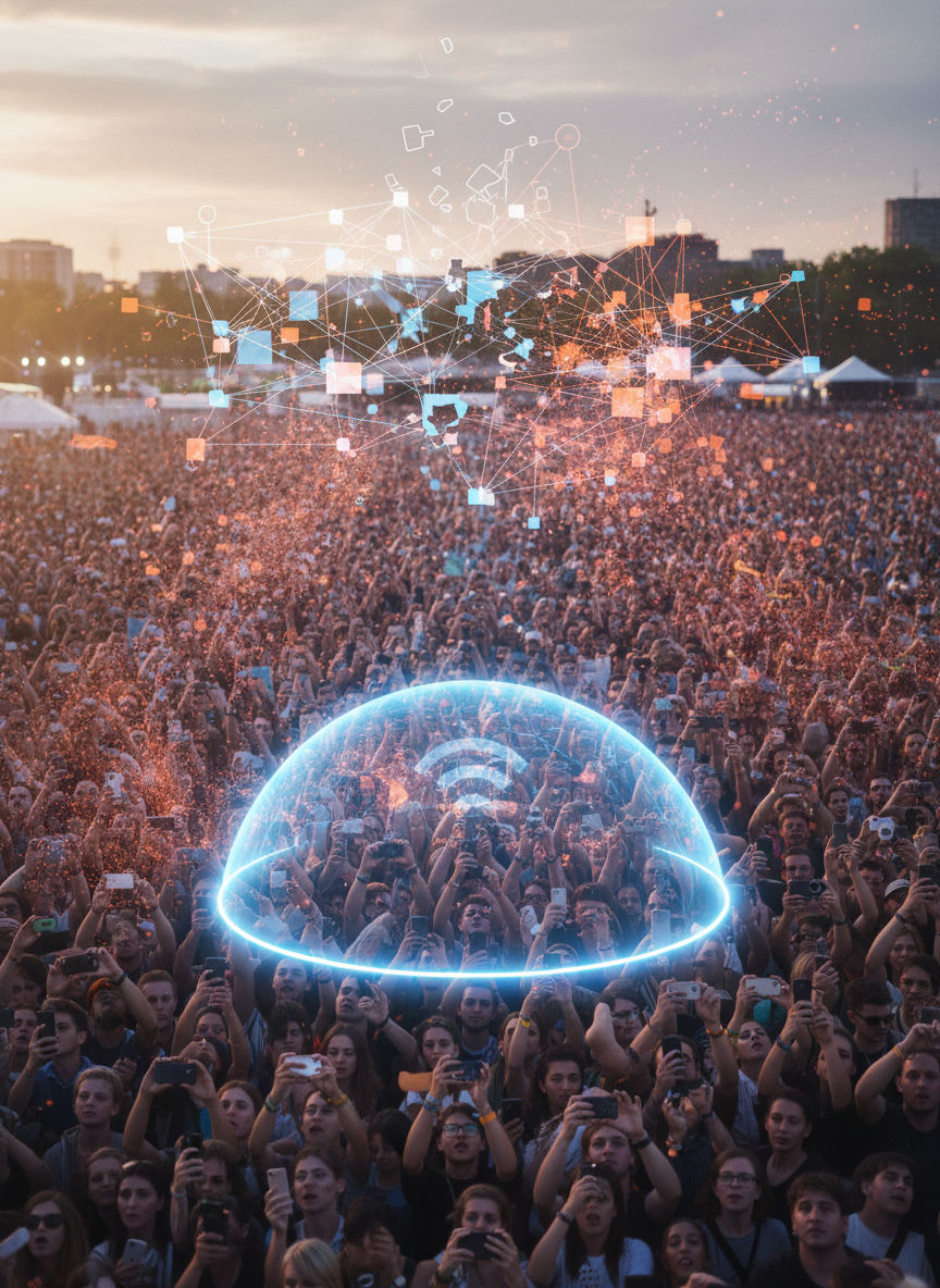 Funkstille: Warum das WLAN im Gedränge stirbt