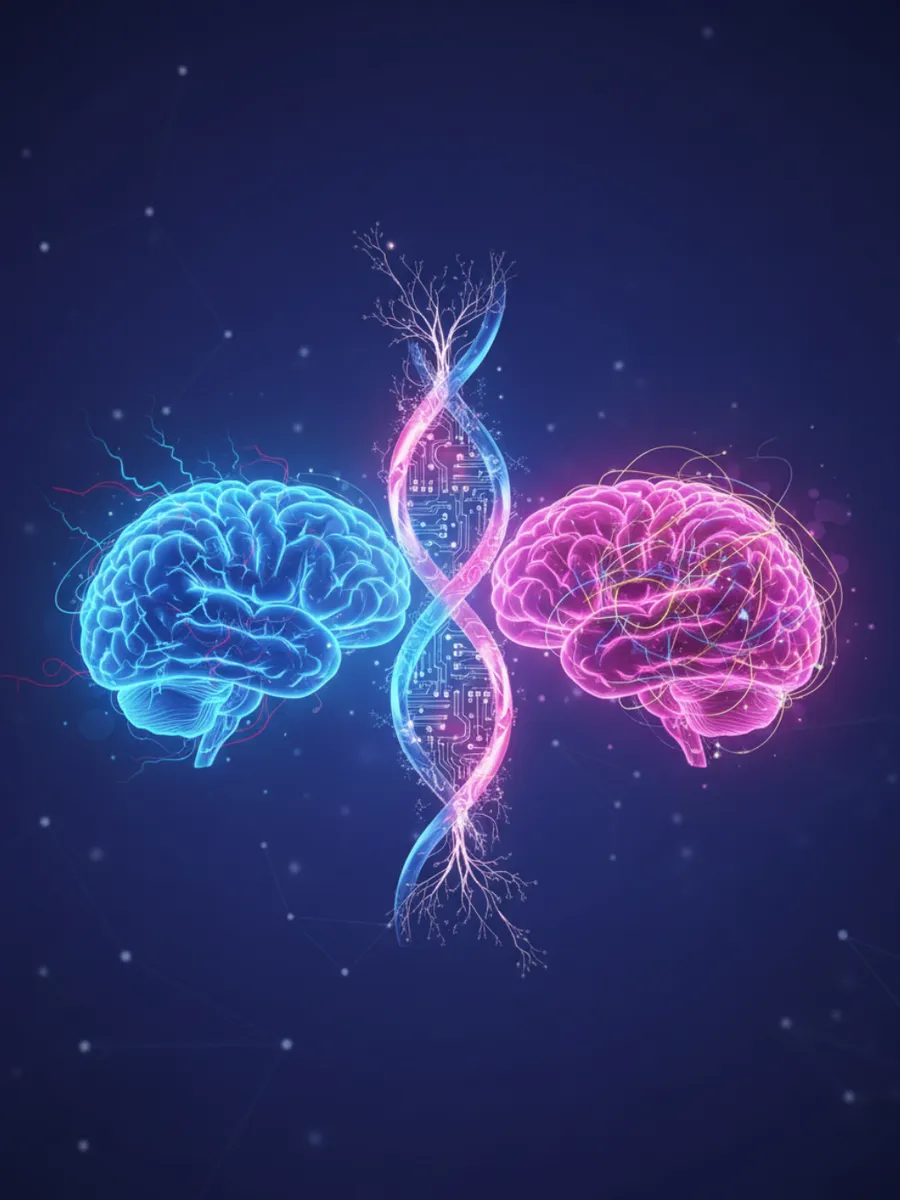 Gendered Stress: Brain Rewiring