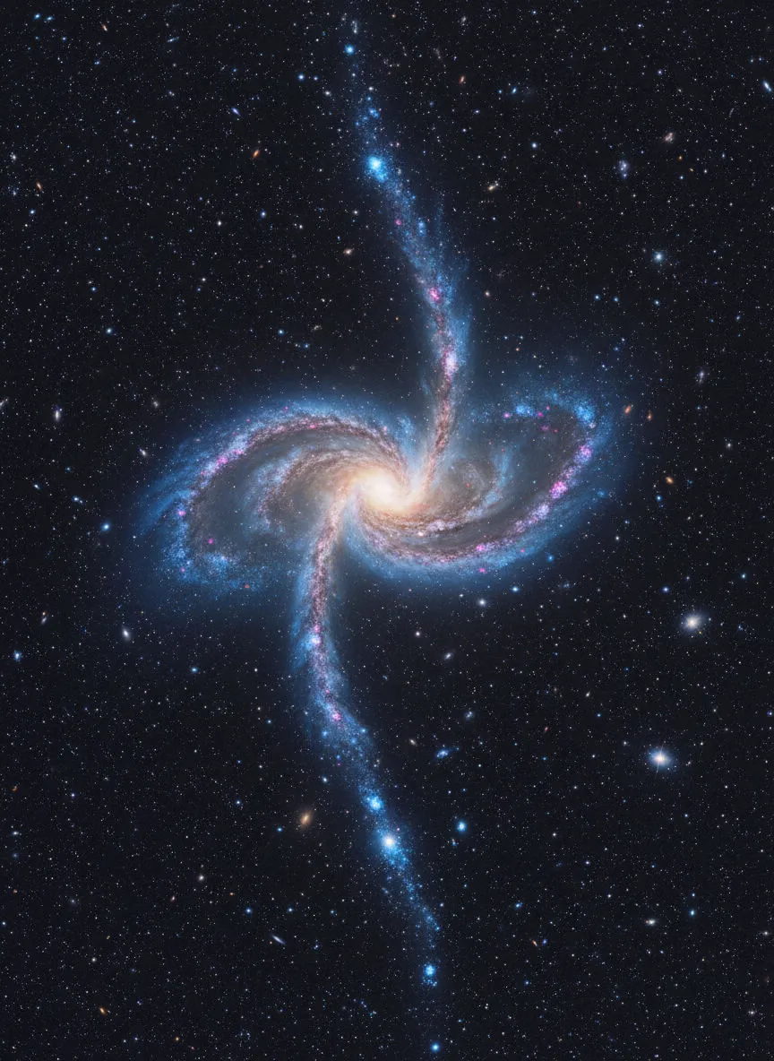 Kosmisches Herzbeben: NGC 4038 & 4039