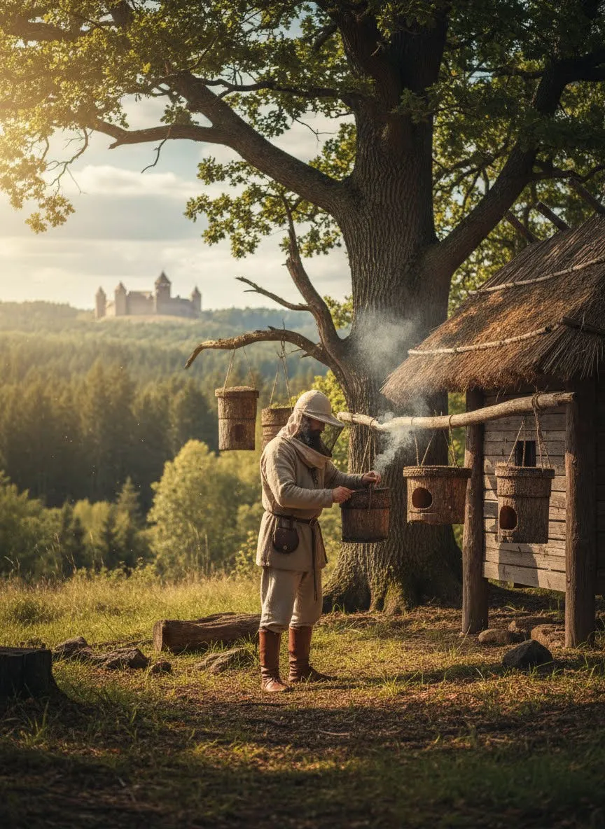 Medieval Tree Climbers: Lithuanian Beekeeping