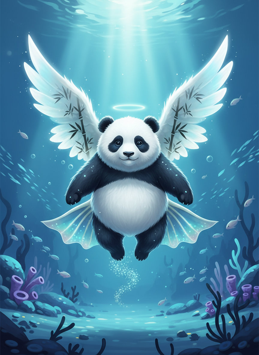 Panda im Ozean: Das Skelett-Wunder