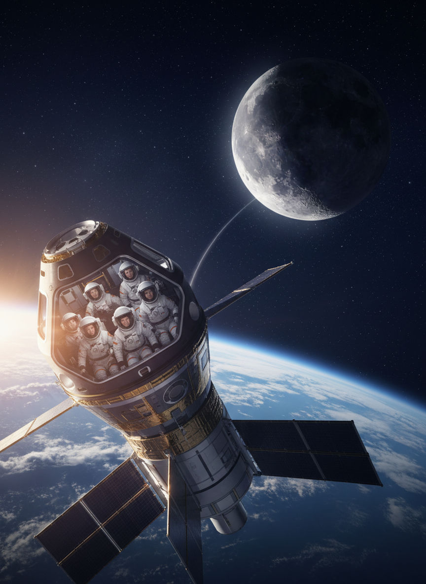 Projekt Artemis 2: Kurs auf den Mond