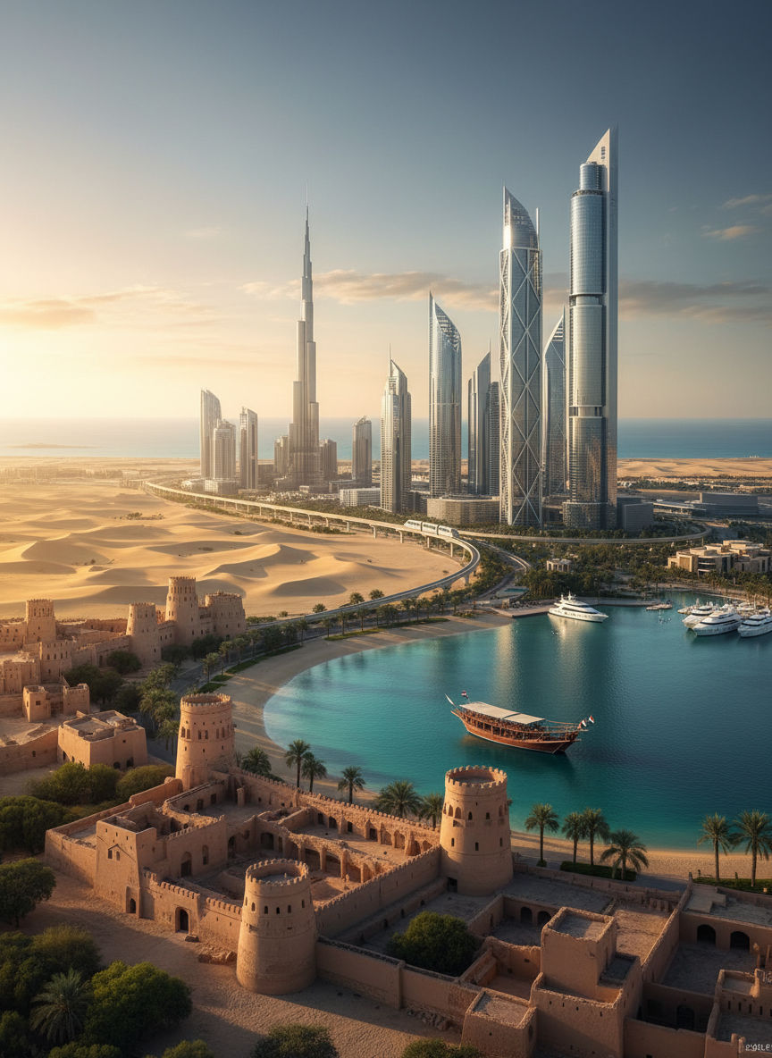 Sands to Superpower: The Rise of the UAE Dynasties