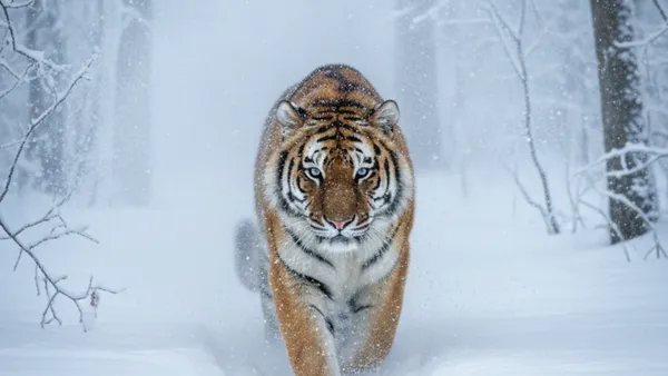 Sibirische Tiger: Die Geister des Schnees