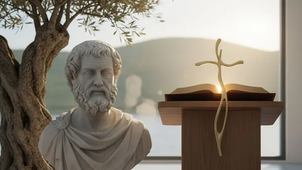 Stoa & Kreuz: Die Kunst der Synthese