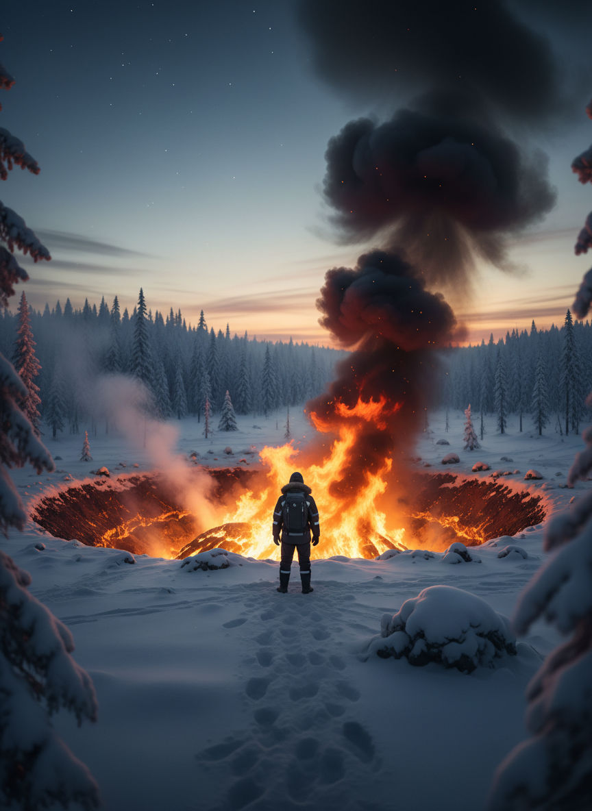 The Door to Hell: The Pit That Burns Forever