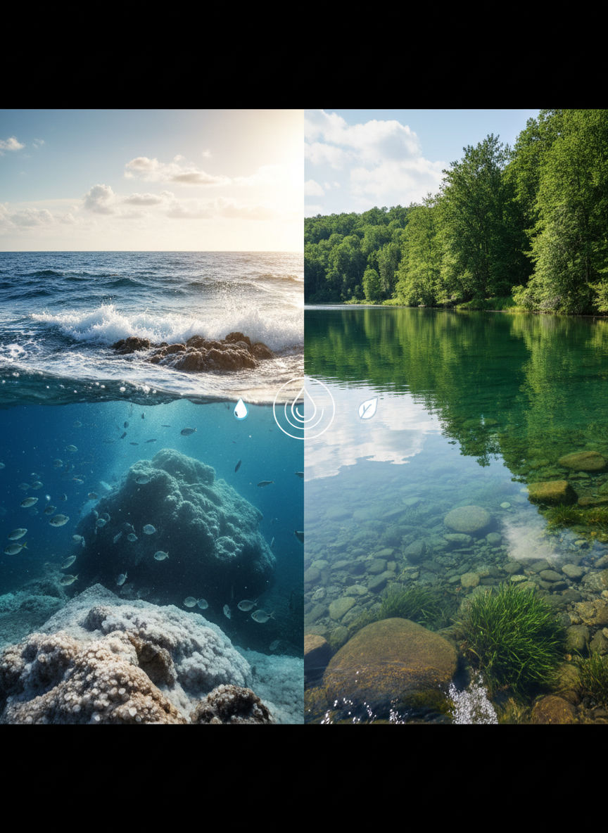 The Salty Truth: Why Oceans Sting and Lakes Don't