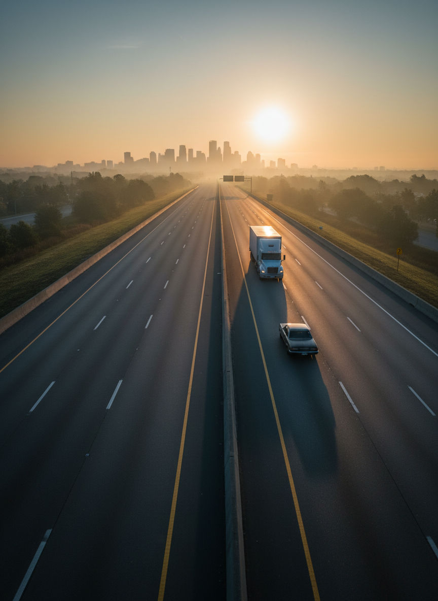 The Slow Lane Illusion: The Psychology of Traffic Jams