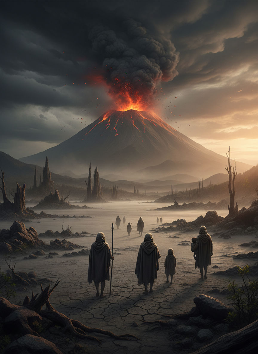 The Toba Catastrophe: When Humanity Almost Ended