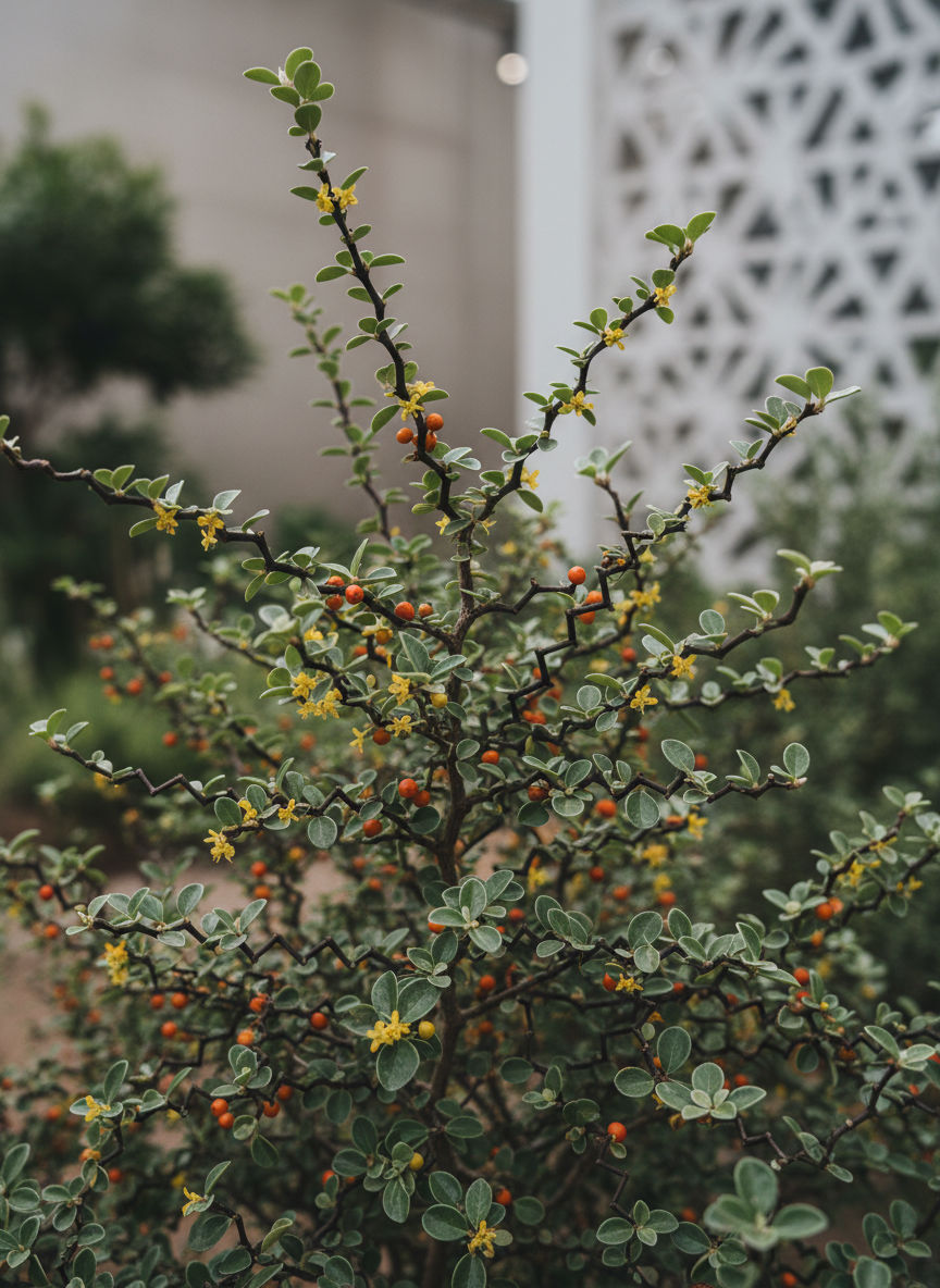 The Twisted World of Corokia cotoneaster
