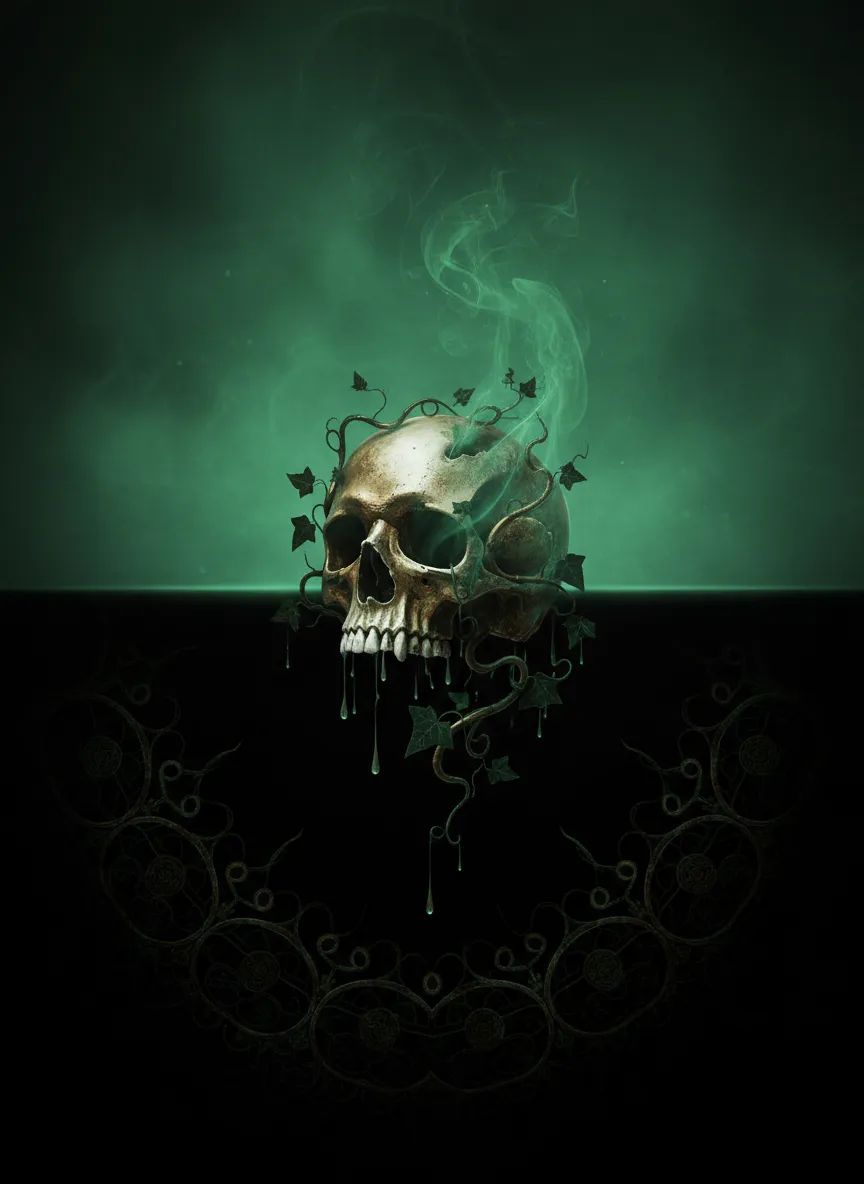 Victorian 'Death' Green