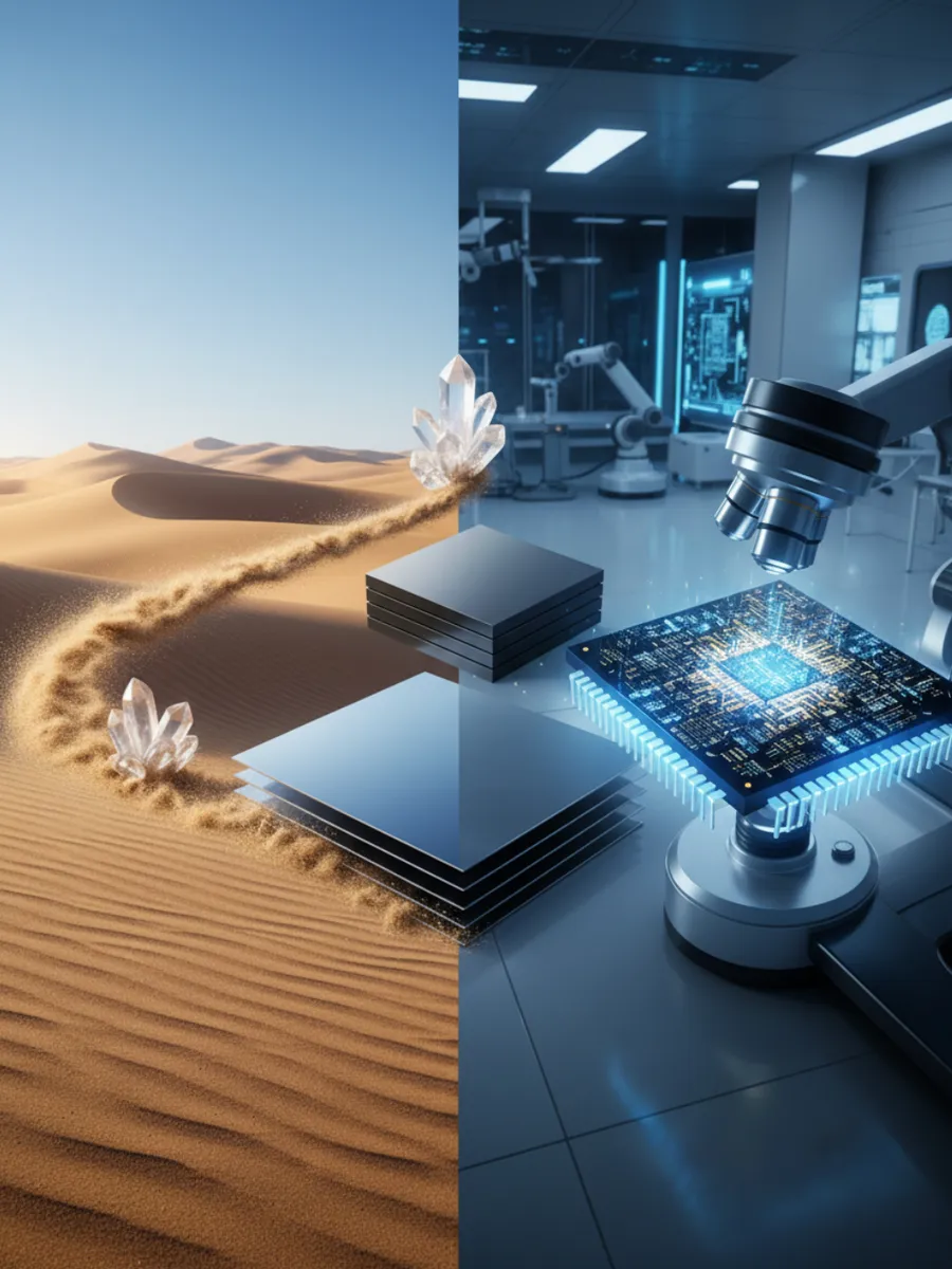 Vom Strand zum Chip: Die CPU-Entstehung