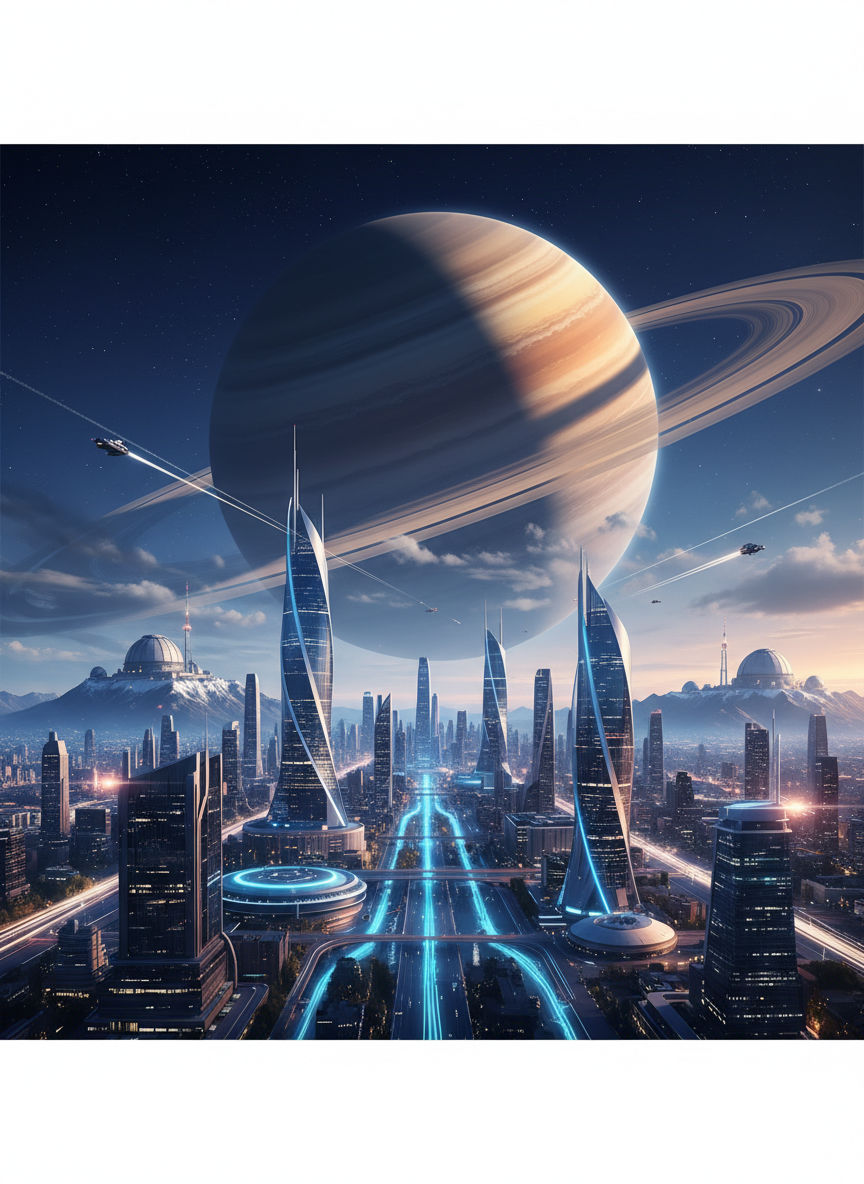 What If Saturn Replaced Our Moon?