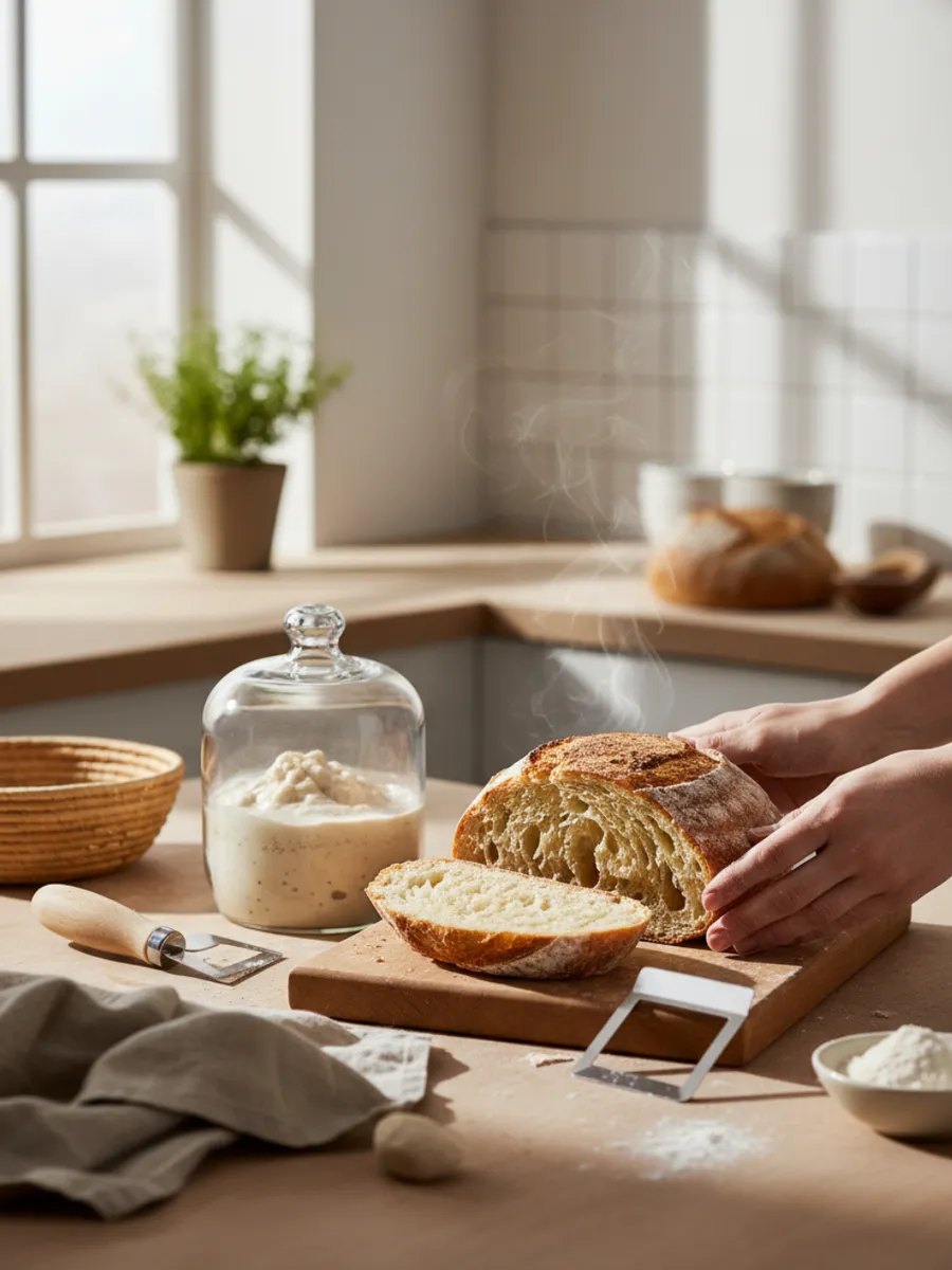 Wildhefe-Magie: Das perfekte Sauerteigbrot